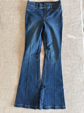 SPANX Dark Blue Flared Jeans